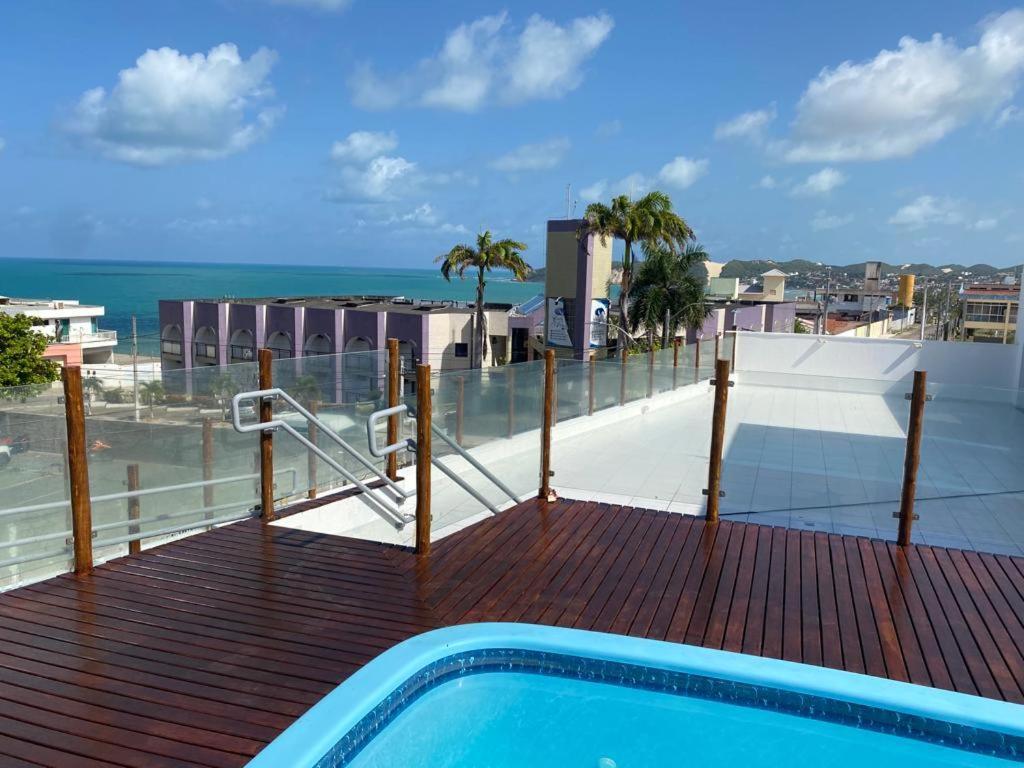 나탈 Apto Novo, Completo - 2 Quartos - Vista Mar - Localizacao Privilegiada - 80M Da Praia 아파트 외부 사진